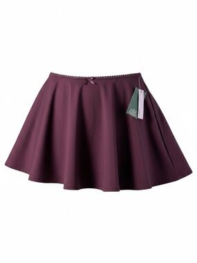 NWT Wild Fable Burgundy Skort Size L Seamless Shorts /Athletic Wear